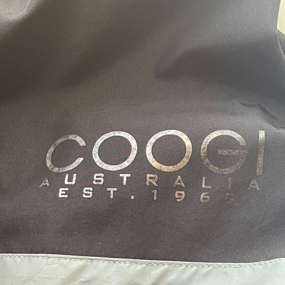 Coogi Australia Men's Vintage Full Zipper Hooded Bomber Jacket Black Size 3X - Picture 11 of 15
